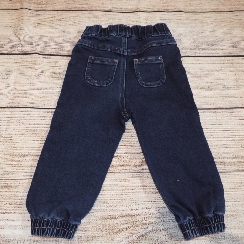 Toddler denim joggers